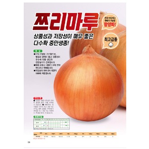 양파씨앗종자 쯔리마루(100g)