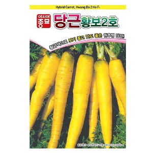 당근씨앗종자 황금색원추형-황보2호 (8g)